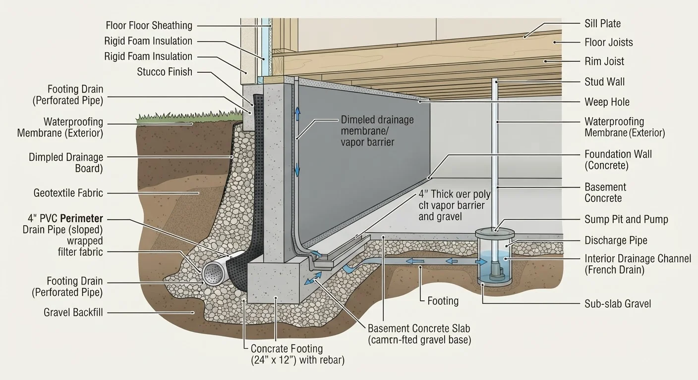 Basement Waterproofing Methods: Interior vs. Exterior Approaches