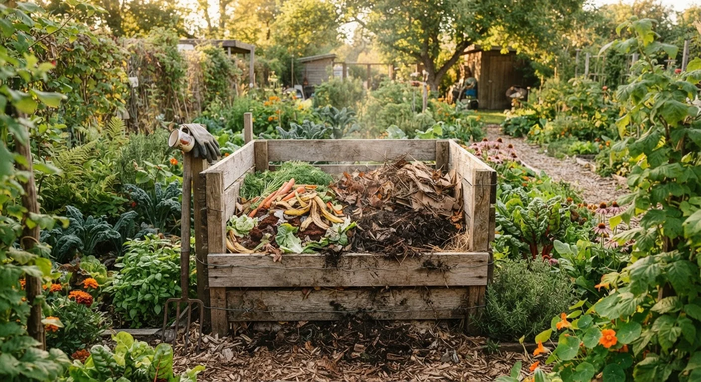 Composting at Home: Turning Kitchen Scraps Into Garden Gold
