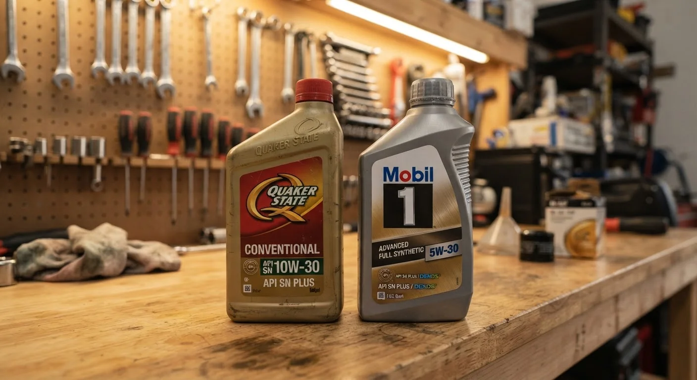 Conventional vs. Synthetic Motor Oil: Choosing What Your Engine Actually Needs