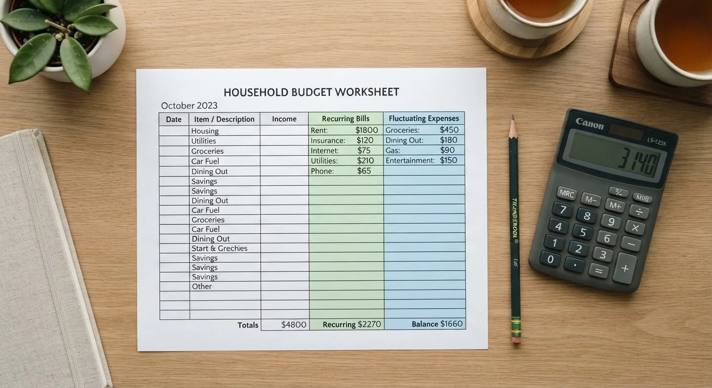 Fixed vs. Variable Expenses: Knowing the Difference Changes How You Budget
