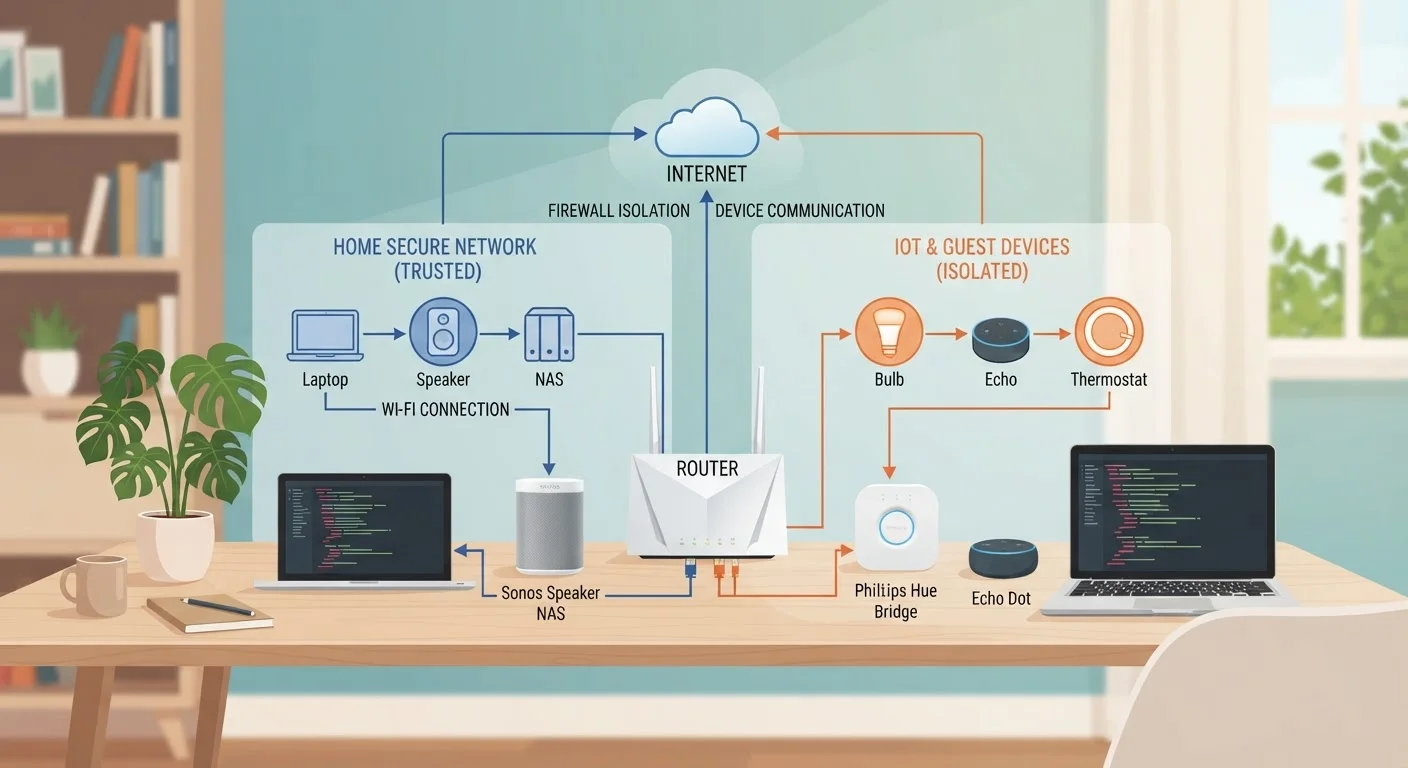 Setting Up a Separate IoT Network at Home