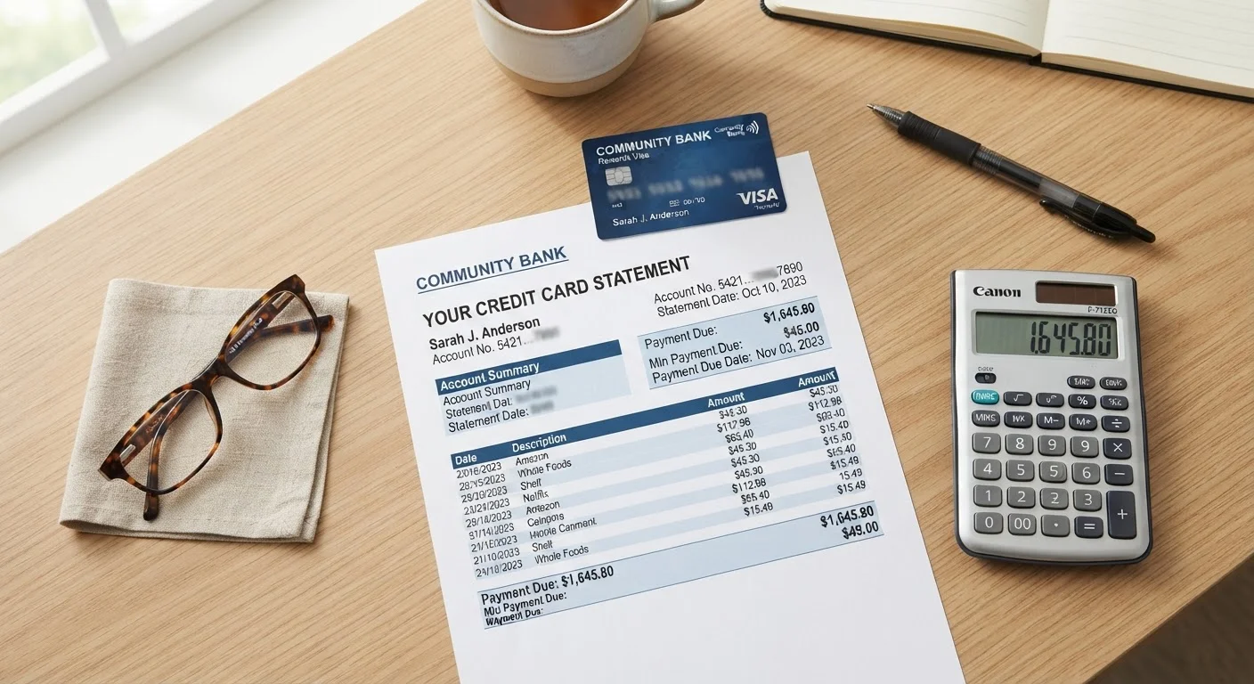 The Anatomy of a Credit Card Statement