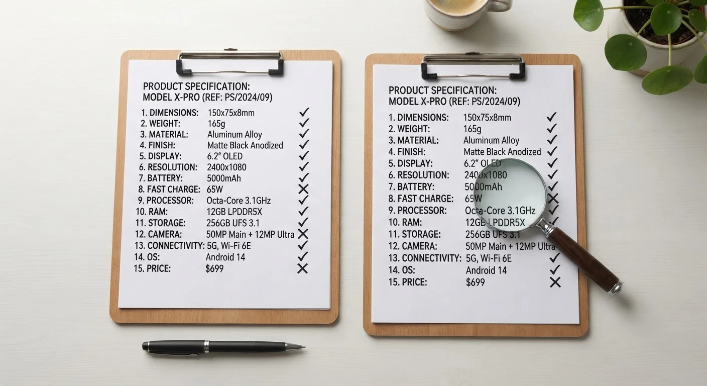 The Anatomy of a Fair Product Comparison