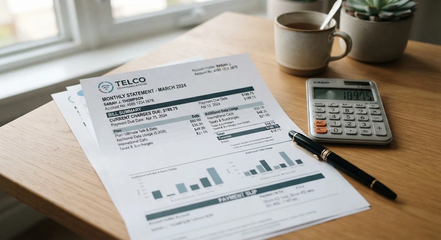The Anatomy of a Phone Bill: Every Line Item Decoded