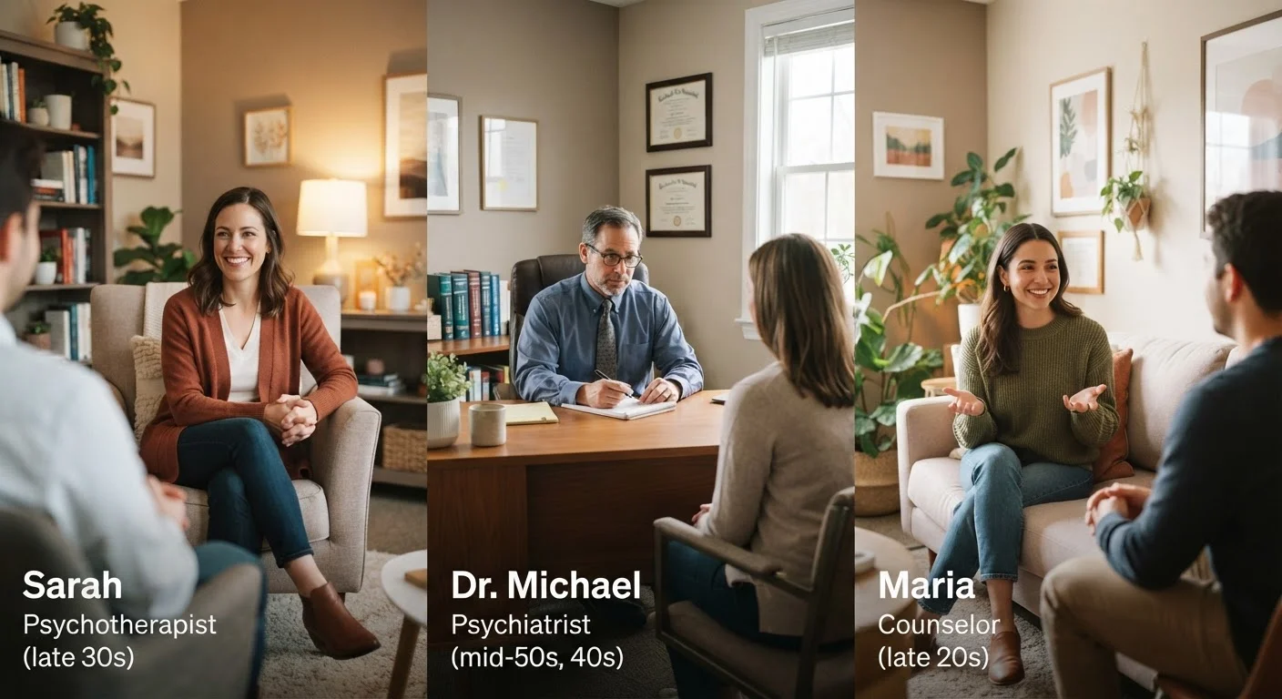 Therapy, Counseling, and Psychiatry: What Each Type of Mental Health Support Involves