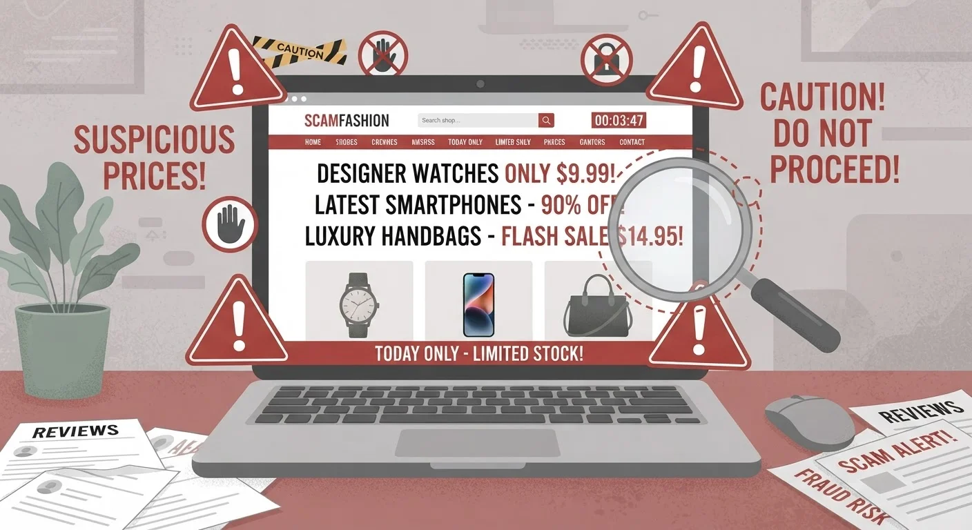 When a Deal Is Too Good: Recognizing Fraudulent Online Stores