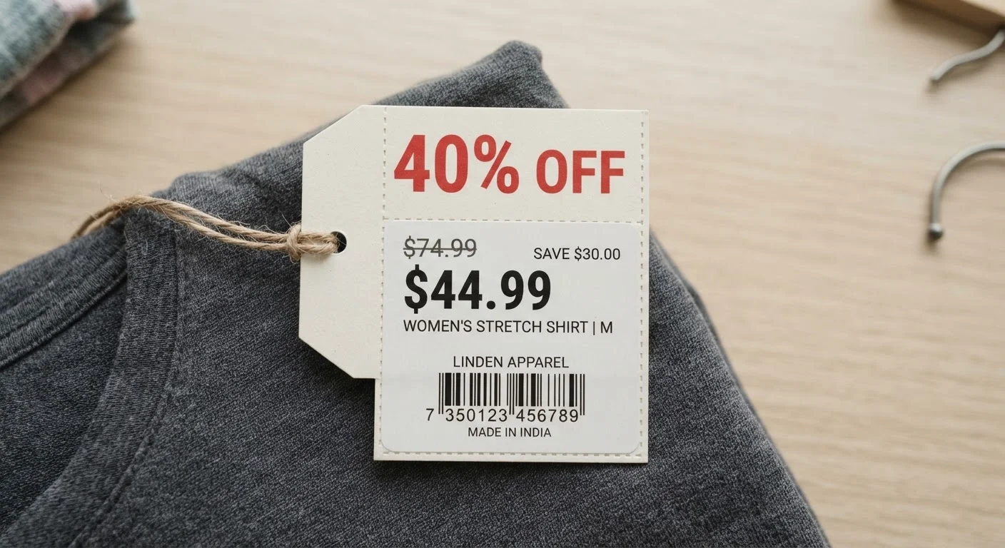 Why the 'Percentage Off' Frame Can Be Misleading on Low-Cost Items